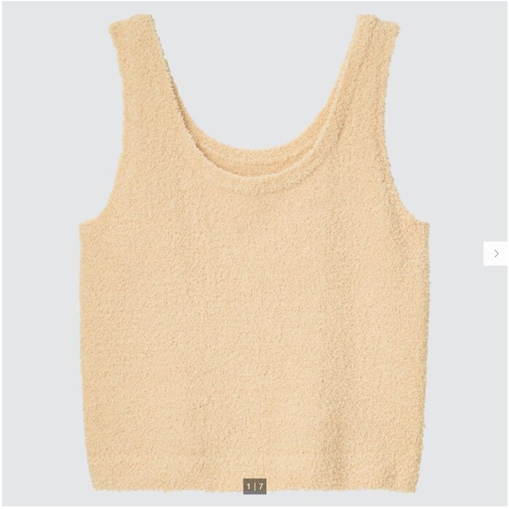 Uniqlo Soft Fluffy Sleeveless Top